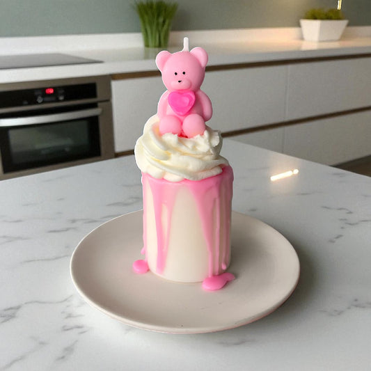 Vela tipo postre en forma de Cupcake que no se come, ¡se disfruta!
